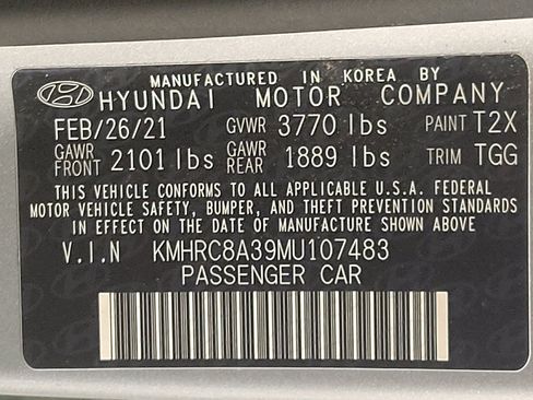 Used 2021 Hyundai Venue SEL FWD image 33