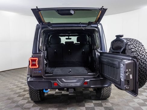 Used 2023 Jeep Wrangler Unlimited Rubicon 4xe w/ Cold Weather Group AWD/4WD image 40