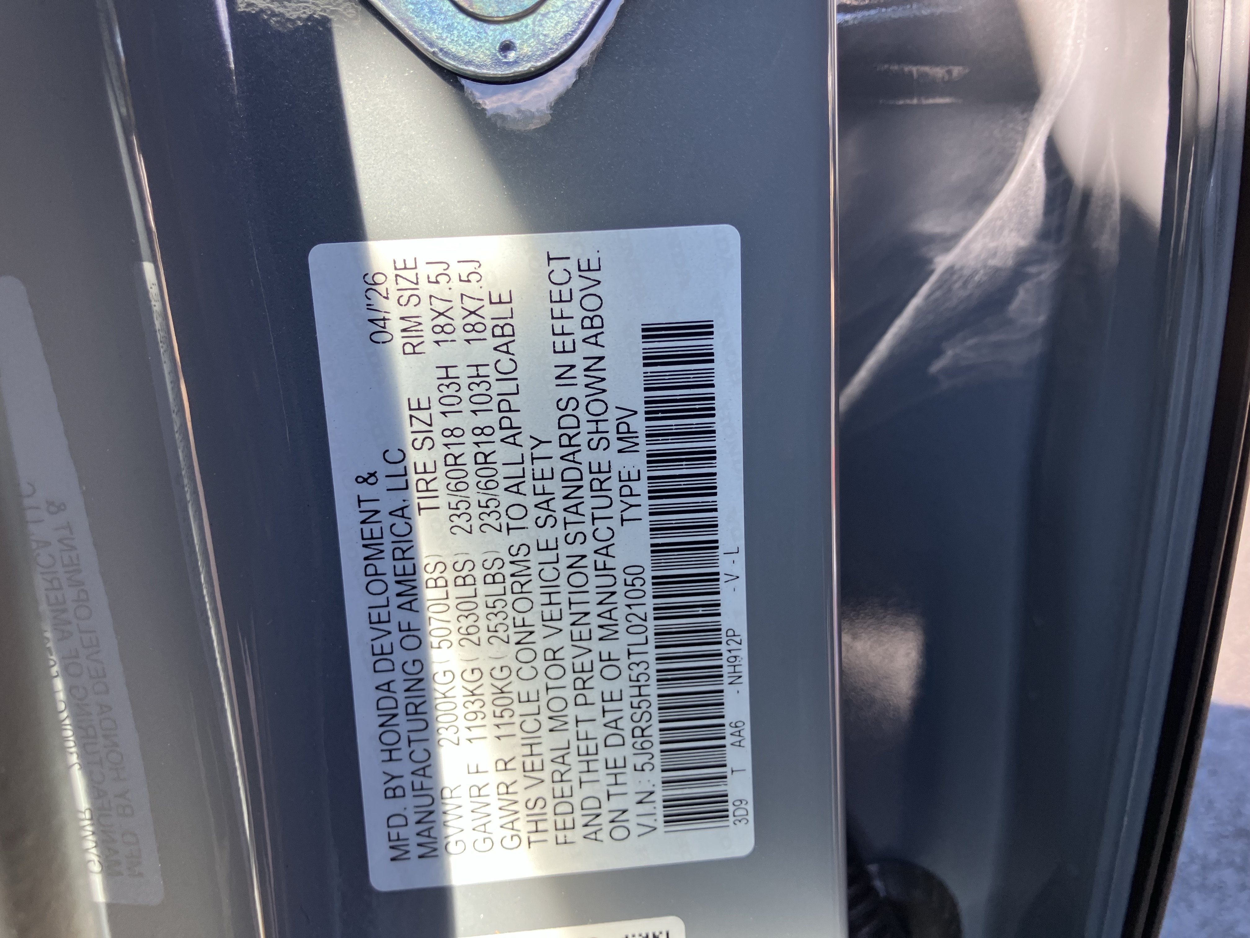 Used 2026 Honda CR-V Sport image 36