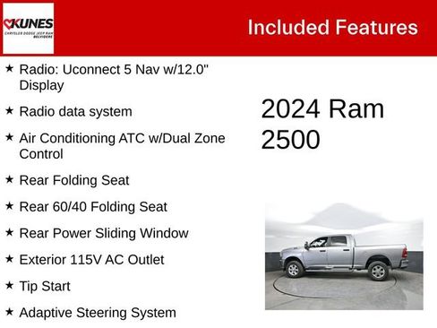 Used 2024 RAM 2500 Big Horn w/ Safety Group AWD/4WD image 4