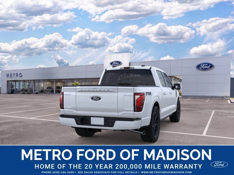 New 2025 Ford F150 Platinum w/ Equipment Group 702A High AWD/4WD image 9
