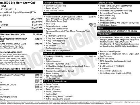 Used 2024 RAM 2500 Big Horn w/ Sport Appearance Package AWD/4WD image 49