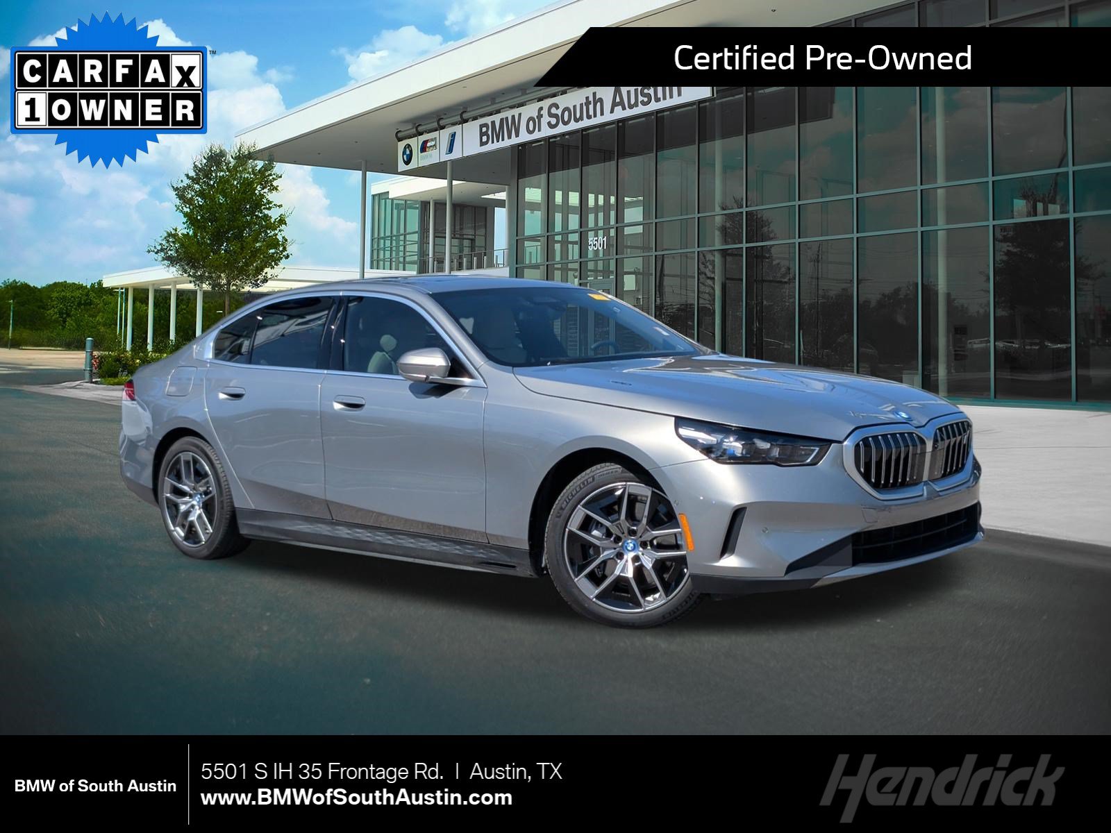 Certified 2024 BMW i5 eDrive40i w/ Premium Package RWD image 1