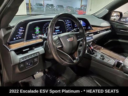 Used 2022 Cadillac Escalade ESV Sport Platinum w/ LPO, ONYX Package AWD/4WD image 7