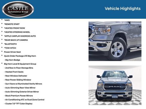 Used 2023 RAM 1500 Big Horn AWD/4WD image 3