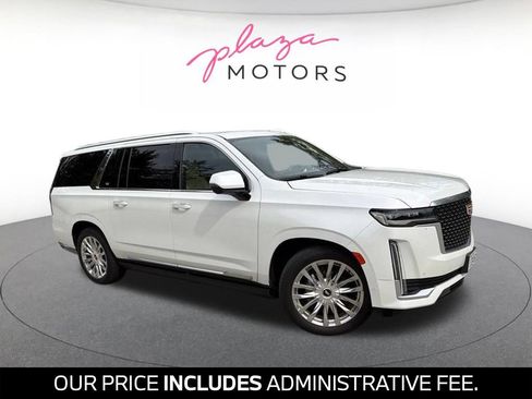 Used 2021 Cadillac Escalade ESV Premium Luxury w/ Driver Assist Tech Package AWD/4WD image 1