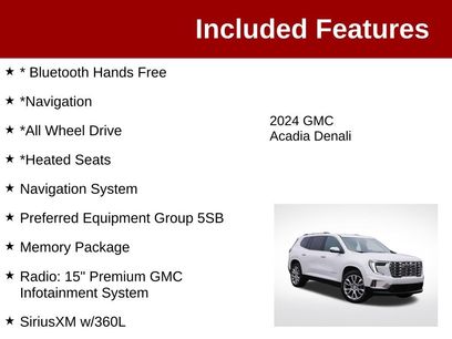 Used 2024 GMC Acadia Denali
