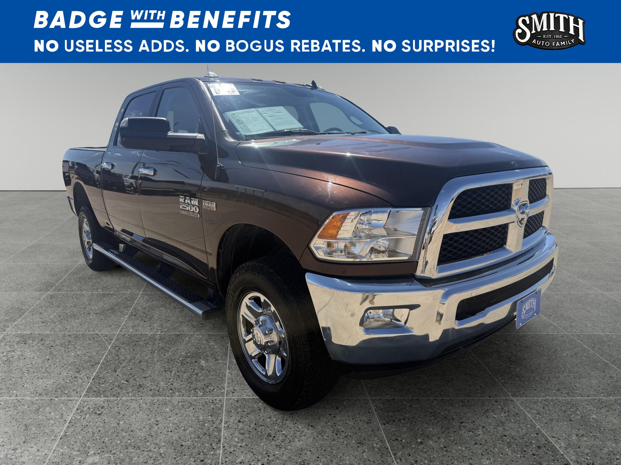 Used 2015 RAM 2500 SLT w/ Luxury Group AWD/4WD image 1