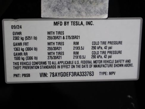 Used 2024 Tesla Model Y Performance AWD/4WD image 53