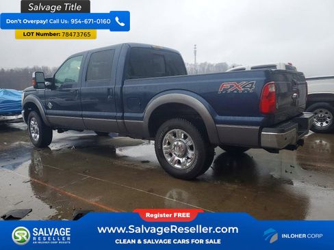 Used 2014 Ford F250 Lariat w/ Lariat Ultimate Package image 3