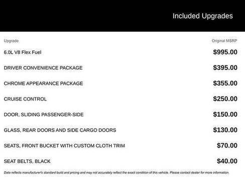 Used 2019 Chevrolet Express 2500 w/ Driver Convenience Package image 3