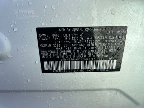 Used 2023 Subaru Ascent Onyx Edition AWD/4WD image 40