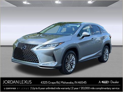 Certified 2021 Lexus RX 450h AWD w/ Luxury Package image 1
