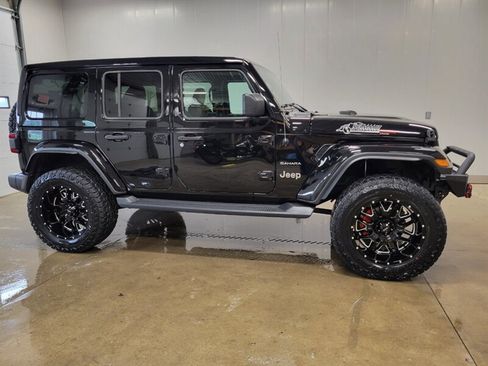 Used 2021 Jeep Wrangler Unlimited Sahara AWD/4WD image 13