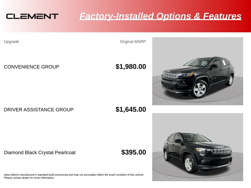 Used 2022 Jeep Compass Latitude w/ Convenience Group FWD image 15
