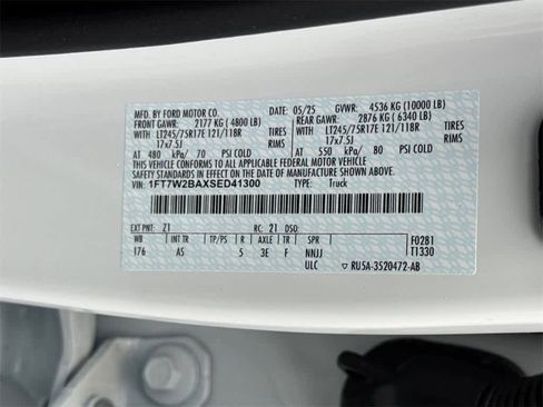 New 2025 Ford F250 XL w/ XL Driver Assist Package image 31
