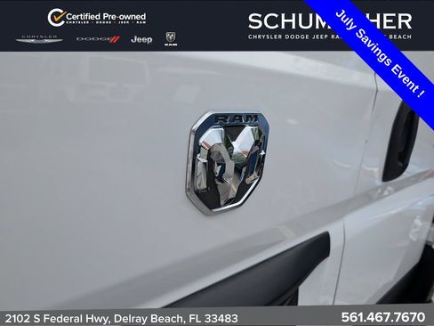 Used 2024 RAM ProMaster 2500 w/ Convenience Group FWD image 12