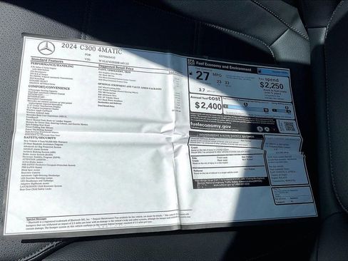 Certified 2024 Mercedes-Benz C 300 4MATIC Sedan image 22