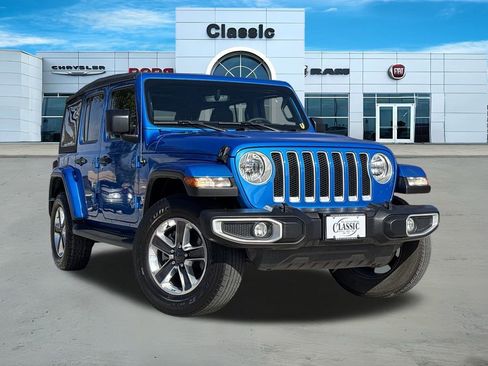 Used 2023 Jeep Wrangler Sahara image 1