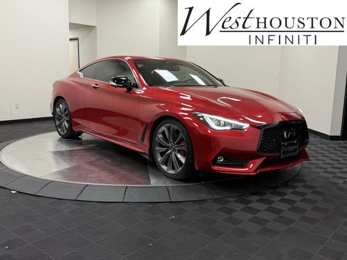 Used 2022 INFINITI Q60 Red Sport 400 w/ Cargo Package RWD image 1