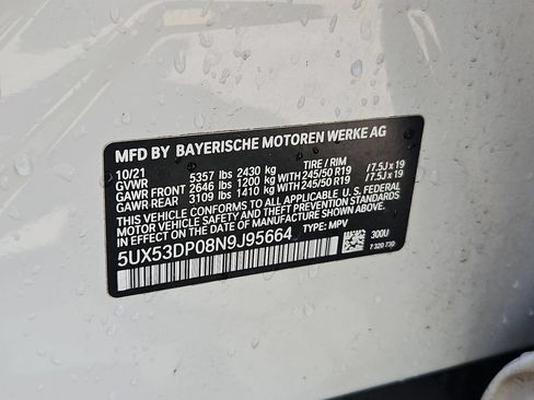 Used 2022 BMW X3 xDrive30i w/ Premium Package 2 AWD/4WD image 29