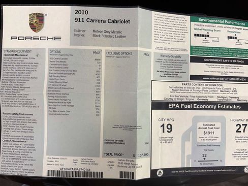 Used 2010 Porsche 911 Carrera image 26