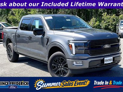 Certified 2025 Ford F150 Platinum w/ Equipment Group 702A High