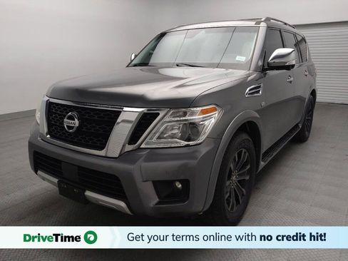 Used 2017 Nissan Armada Platinum w/ Captain Seat Package AWD/4WD image 1