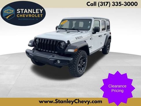Used 2022 Jeep Wrangler Unlimited Sport AWD/4WD image 1