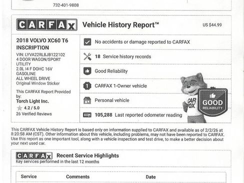 Used 2018 Volvo XC60 T6 Inscription w/ Convenience Package AWD/4WD image 25