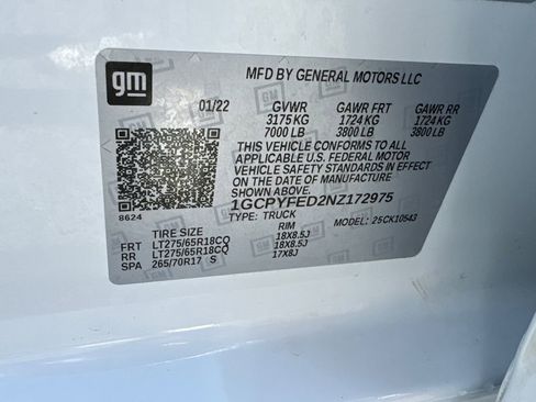 Used 2022 Chevrolet Silverado 1500 LT Trail Boss w/ Convenience Package II image 33