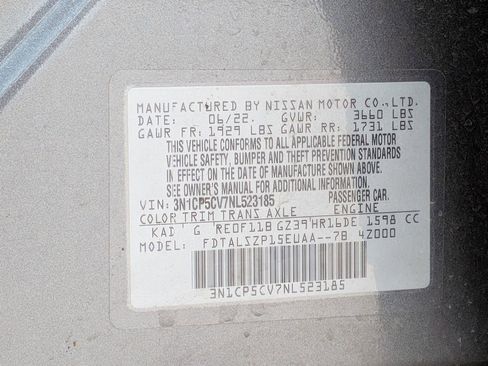 Used 2022 Nissan Kicks SV image 29