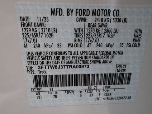 Used 2026 Ford Maverick XLT w/ Equipment Group 301A AWD/4WD image 30