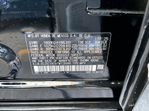 New 2026 Honda HR-V EX-L image 21