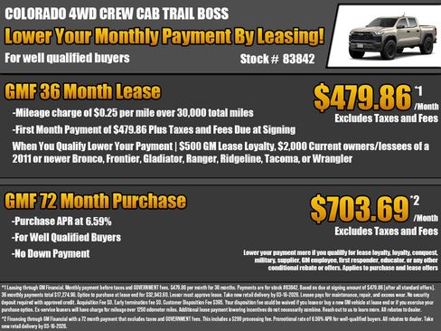 New 2026 Chevrolet Colorado Trail Boss image 2