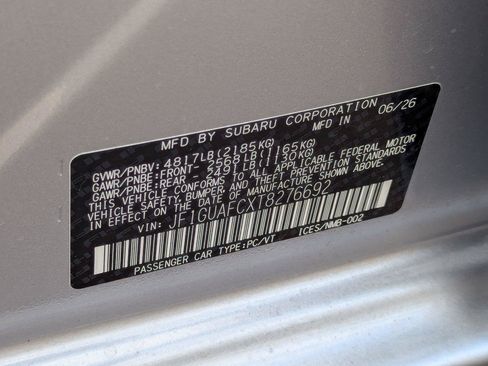 Used 2026 Subaru Impreza 2.0i Sport AWD/4WD image 36