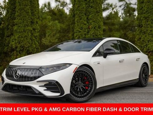 Used 2023 Mercedes-Benz EQS AMG 4MATIC w/ Trim Level Package image 1