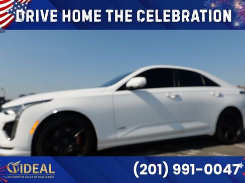 Used 2021 Cadillac CT4 V w/ Technology Package AWD/4WD image 14