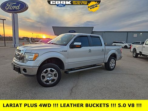 Used 2012 Ford F150 Lariat w/ Lariat Chrome Pkg image 1