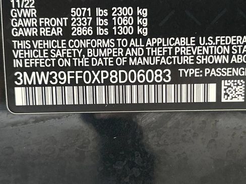 Used 2023 BMW 330e w/ M Sport Package RWD image 42