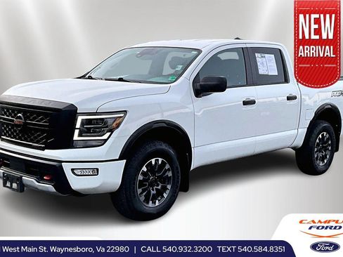 Used 2022 Nissan Titan PRO-4X w/ Off Road Protection Package image 1