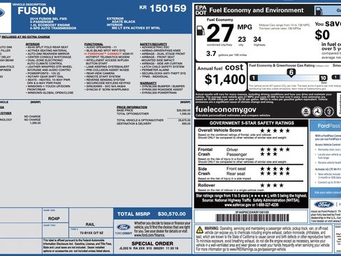 Used 2019 Ford Fusion SEL image 4