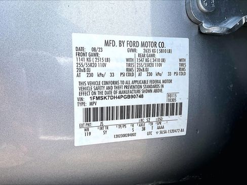 Used 2023 Ford Explorer XLT w/ Equipment Group 202A RWD image 34
