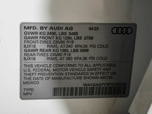 Used 2023 Audi Q5 2.0T Premium w/ Convenience Package AWD/4WD image 51