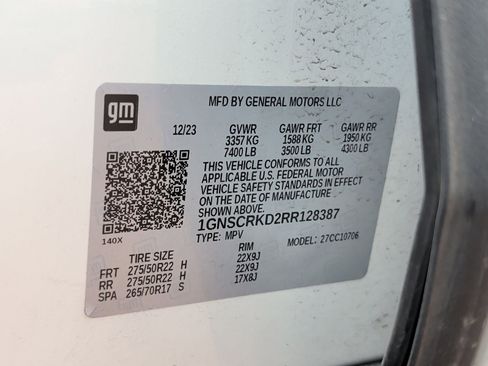 Used 2024 Chevrolet Tahoe RST w/ Luxury Package RWD image 31