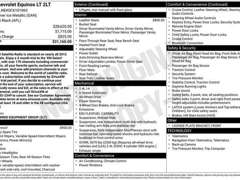 Used 2012 Chevrolet Equinox LT image 4