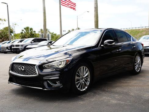 Used 2023 INFINITI Q50 Luxe w/ Cargo Package image 3