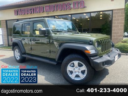 Used 2022 Jeep Wrangler Unlimited Sport w/ Sun And Sound Package
