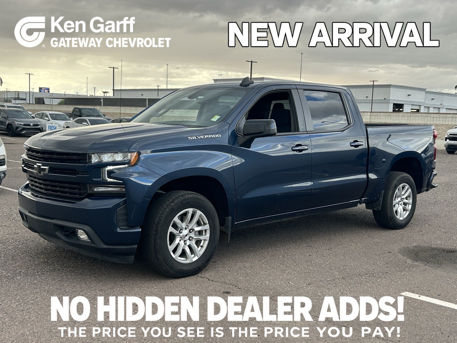 Certified 2021 Chevrolet Silverado 1500 RST w/ Bed Protection Package RWD image 1