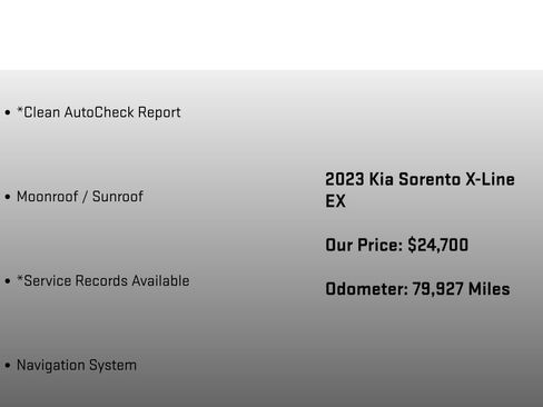 Used 2023 Kia Sorento X-Line EX AWD/4WD image 12